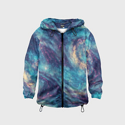 Детская ветровка Путеводная звезда в космосе