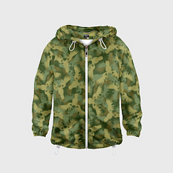 Детская ветровка Лоси - камуфляж