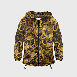 Детская ветровка Золотые китайские драконы