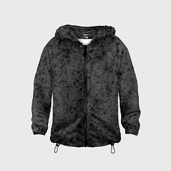 Детская ветровка Тёмно-серый паттерн пятнистый