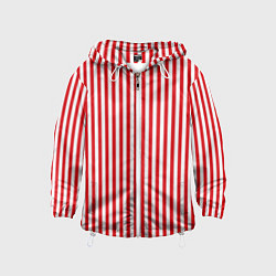 Детская ветровка Красная полоса
