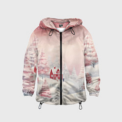 Детская ветровка Снежное сияние ночи