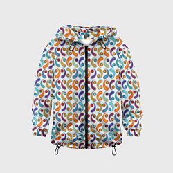 Детская ветровка Паттерн из симметричных фигур