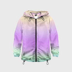 Детская ветровка Голографический яркий градиент