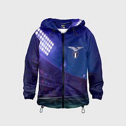 Ветровка с капюшоном детская Lazio ночное поле, цвет: 3D-черный