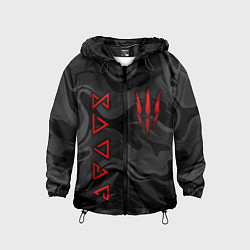 Детская ветровка Ведьмак - Серые волны