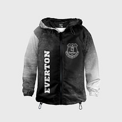 Детская ветровка Everton sport на темном фоне вертикально