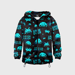 Детская ветровка Game over 1 player 2 player