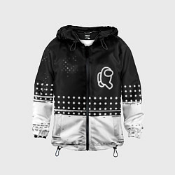 Детская ветровка Among us геометрия