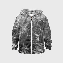 Детская ветровка Абстракция - серый дым