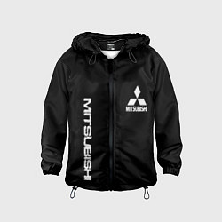 Детская ветровка Mitsubishi logo white auto