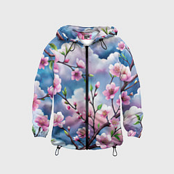 Детская ветровка Облака цветов сакуры