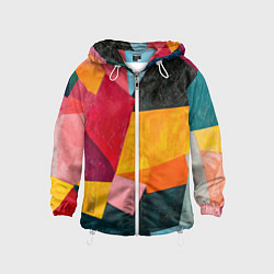 Детская ветровка Геометрия мозайка