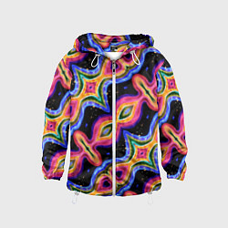 Детская ветровка Красочный психоделический узор