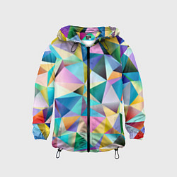 Детская ветровка Полигональная текстура