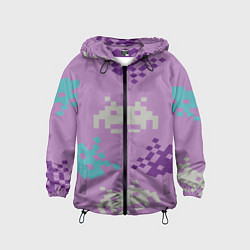 Детская ветровка Пиксели