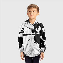 Ветровка с капюшоном детская Art blots - vanguard, цвет: 3D-белый — фото 2