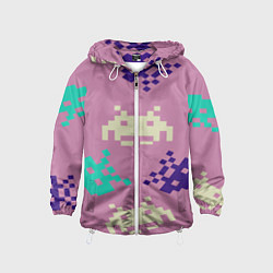Детская ветровка Пиксели фильтр