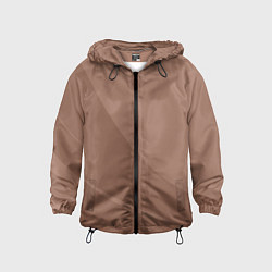 Детская ветровка Мокко Мусс однотонный с полосой
