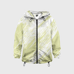 Детская ветровка The color is white and yellow