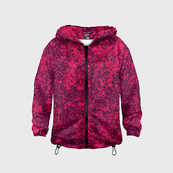 Детская ветровка Насыщенный розовый текстура
