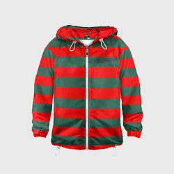 Детская ветровка Полоски Фредди Крюгера