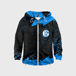 Детская ветровка Schalke 04 fc blue color