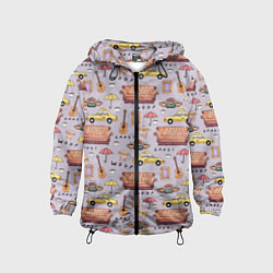 Детская ветровка Друзья - паттерн