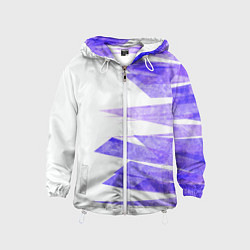 Детская ветровка Color white purple