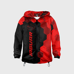 Детская ветровка Jaguar - red gradient по-вертикали
