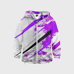 Детская ветровка Color white light pink