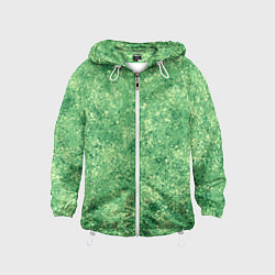 Детская ветровка Фисташковый текстура напыление