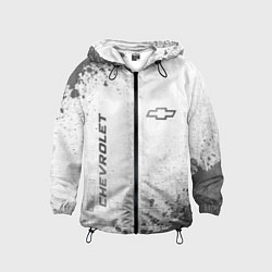 Детская ветровка Chevrolet - white gradient вертикально