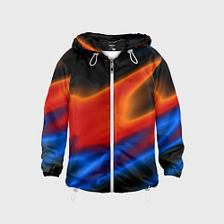 Ветровка с капюшоном детская Multicoloured, цвет: 3D-белый