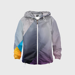 Детская ветровка Color grey with stripes