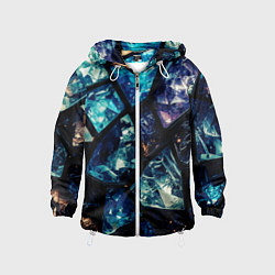 Детская ветровка Текстура драгоценных камней