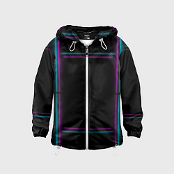 Детская ветровка Neon pink light blue