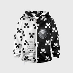 Детская ветровка Doom x minecraft pattern