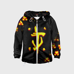 Детская ветровка Doom x minecraft