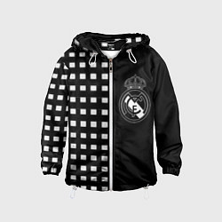 Детская ветровка Real Madrid клетка