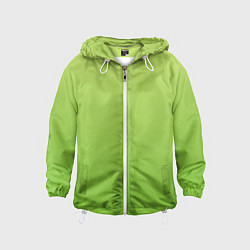 Детская ветровка Color lime green