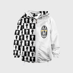 Детская ветровка Ювентус паттерн люди