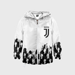 Детская ветровка Ювентус краски люди