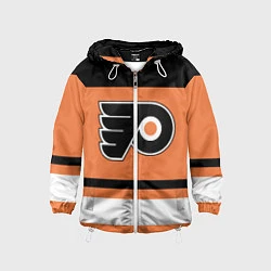 Ветровка с капюшоном детская Philadelphia Flyers, цвет: 3D-белый