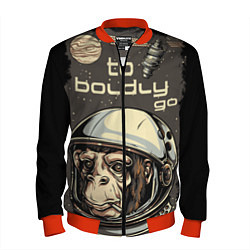 Мужской бомбер Monkey: to boldly go