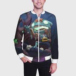 Бомбер мужской Fizz, цвет: 3D-белый — фото 2