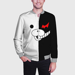 Бомбер мужской Monokuma, цвет: 3D-меланж — фото 2
