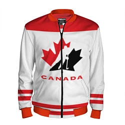 Бомбер мужской Canada Team, цвет: 3D-красный