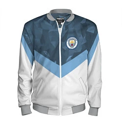 Бомбер мужской Manchester City FC: Sport, цвет: 3D-меланж