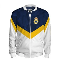 Бомбер мужской Real Madrid FC: Sport, цвет: 3D-белый